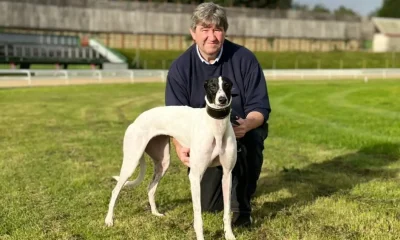 Tony Collett, greyhound trainer, sends out his final runners at Central Park Stadium on Saturday.